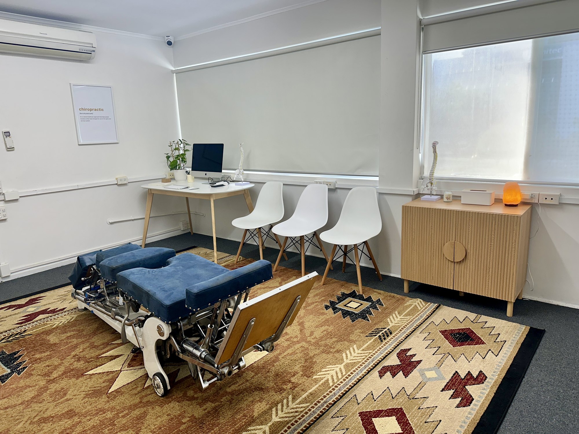 The treatment room at The Healing Centre Henderson